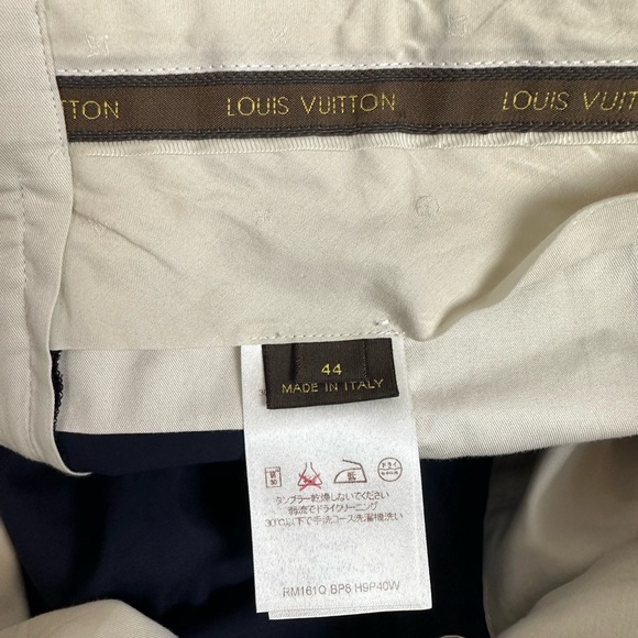 Louis Vuitton Mens Flat Front Pants mens pants Size 44 - Picture 5 of 14